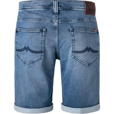 MUSTANG Shorts 1010873/5000/431 Jeansshorts, Regular Fit, Baumwoll-Stretch, Blau 3 MUSTANG Shorts 1010873/5000/431 Jeansshorts, Regular Fit, Baumwoll-Stretch, Blau – Bild 3