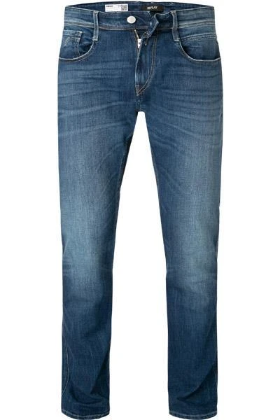 Replay Jeans Anbass M914Y.000.573 810/009 Bio Baumwoll-Stretch 10,5oz, Blau, Indigo 2 Replay Jeans Anbass M914Y.000.573 810/009 Bio Baumwoll-Stretch 10,5oz, Blau, Indigo – Bild 2
