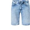Pepe Jeans Shorts Stanley PM800792WH4/000 Jeansshorts, Baumwoll-Stretch, Blau, Jeansblau