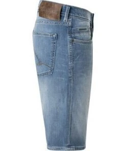 BALDESSARINI Shorts B1 16916.1273/6849 Jeansshorts, Regular Fit, Baumwoll-Stretch 8oz, Hellblau -Jeansniedrigerpreis 369221 norm3