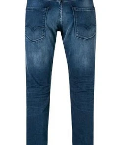 Replay Jeans Anbass M914.000.41A 783/009 Slim Fit, Baumwoll-Stretch 10oz, Indigo 7 Replay Jeans Anbass M914.000.41A 783/009 Slim Fit, Baumwoll-Stretch 10oz, Indigo -Jeansniedrigerpreis 369243 norm2