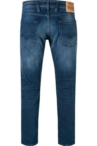 Replay Jeans Anbass M914.000.41A 783/009 Slim Fit, Baumwoll-Stretch 10oz, Indigo 3 Replay Jeans Anbass M914.000.41A 783/009 Slim Fit, Baumwoll-Stretch 10oz, Indigo – Bild 3