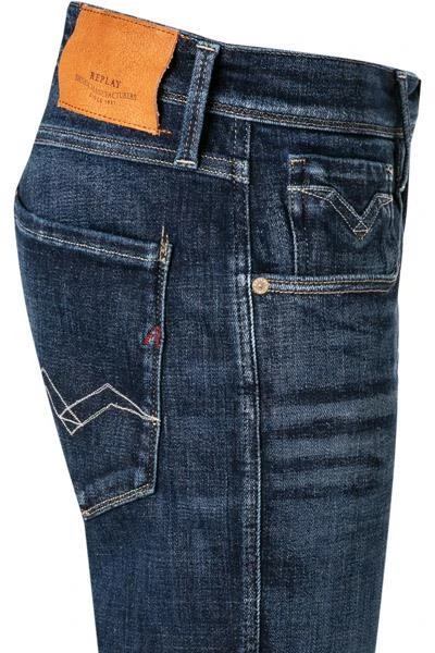 Replay Jeans Anbass M914Y.000.141 830/007 Baumwoll-Stretch T400® 12oz, Jeansblau, Nachtblau 4 Replay Jeans Anbass M914Y.000.141 830/007 Baumwoll-Stretch T400® 12oz, Jeansblau, Nachtblau – Bild 4