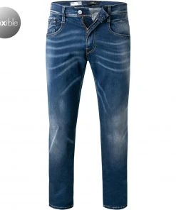 Replay Jeans Anbass M914Y.000.661XR03/009 Slim Fit, Baumwoll-Stretch 10,75oz, Blau , Blau