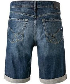 GAS Jeans Shorts 370180 030879/WZ79 Jeansshorts, Baumwoll-Stretch, Dunkelblau -Jeansniedrigerpreis 369715 norm2