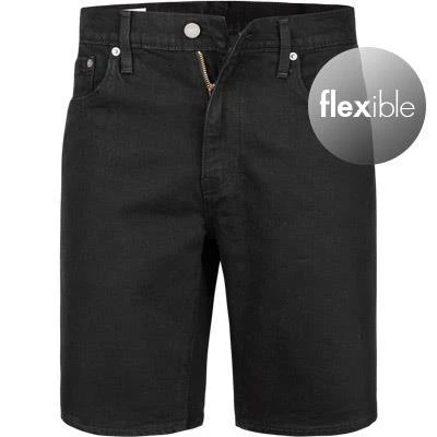 Levi's® 405 Standard Shorts allblackadv 39864/0037 Jeansshorts 405, Baumwoll-Stretch Flex 12,3oz, Schwarz 2 Levi's® 405 Standard Shorts allblackadv 39864/0037 Jeansshorts 405, Baumwoll-Stretch Flex 12,3oz, Schwarz – Bild 2
