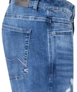 camel active Jeans 488885/5546/46 Slim Fit, Baumwoll-Stretch, Indigo -Jeansniedrigerpreis 370745 norm3