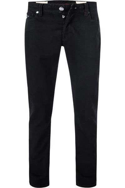 tramarossa 21UB50001/LEONARDO/D371/1MOON Jeans Leonardo, Regular Slim, Baumwoll-Stretch 1 moon, Schwarz 2 tramarossa 21UB50001/LEONARDO/D371/1MOON Jeans Leonardo, Regular Slim, Baumwoll-Stretch 1 moon, Schwarz – Bild 2