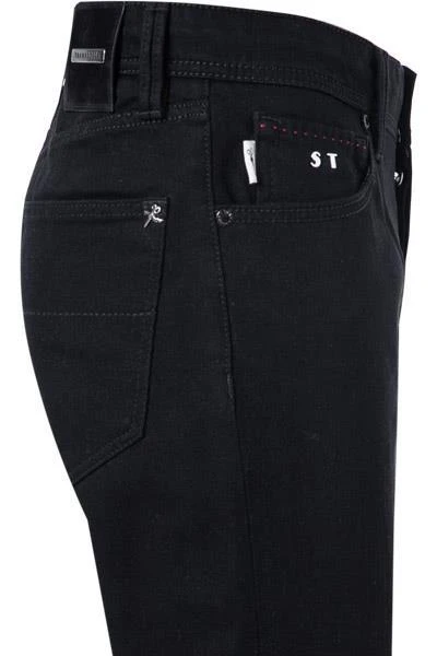 tramarossa 21UB50001/LEONARDO/D371/1MOON Jeans Leonardo, Regular Slim, Baumwoll-Stretch 1 moon, Schwarz 4 tramarossa 21UB50001/LEONARDO/D371/1MOON Jeans Leonardo, Regular Slim, Baumwoll-Stretch 1 moon, Schwarz – Bild 4