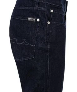 7 for all mankind Slimmy dark blue JSMSB10RRB Jeans Slimmy, Baumwoll-Stretch, Dunkelblau -Jeansniedrigerpreis 370955 norm3
