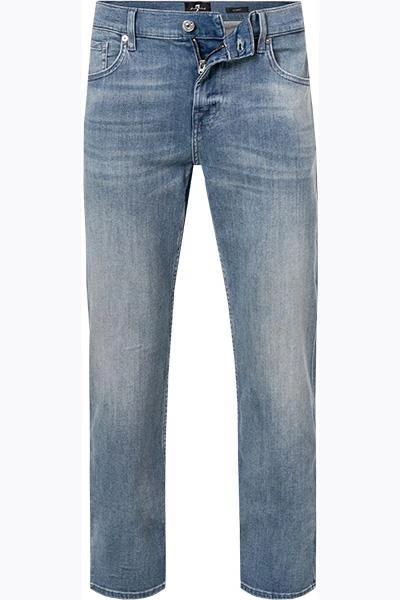 7 for all mankind Slimmy light blue JSMSB10RLL Jeans Slimmy, Baumwoll-Stretch, Hellblau 2 7 for all mankind Slimmy light blue JSMSB10RLL Jeans Slimmy, Baumwoll-Stretch, Hellblau – Bild 2
