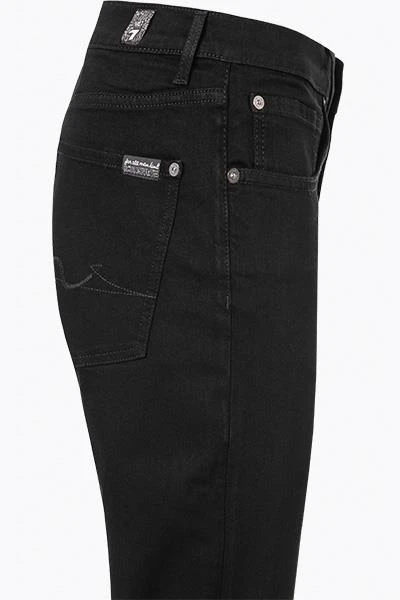 7 for all mankind Jeans Slimmy black JSMSA67RBL Baumwolle T400®, Schwarz 4 7 for all mankind Jeans Slimmy black JSMSA67RBL Baumwolle T400®, Schwarz – Bild 4
