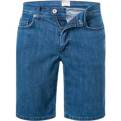MUSTANG Jeansshorts 1011159/5000/580 Slim Fit, Baumwoll-Stretch 9,75oz, Blau 2 MUSTANG Jeansshorts 1011159/5000/580 Slim Fit, Baumwoll-Stretch 9,75oz, Blau – Bild 2
