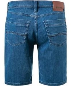 MUSTANG Jeansshorts 1011159/5000/580 Slim Fit, Baumwoll-Stretch 9,75oz, Blau 6 MUSTANG Jeansshorts 1011159/5000/580 Slim Fit, Baumwoll-Stretch 9,75oz, Blau -Jeansniedrigerpreis 371015 norm2
