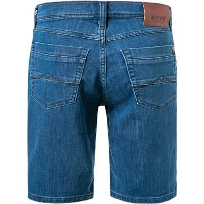 MUSTANG Jeansshorts 1011159/5000/580 Slim Fit, Baumwoll-Stretch 9,75oz, Blau 3 MUSTANG Jeansshorts 1011159/5000/580 Slim Fit, Baumwoll-Stretch 9,75oz, Blau – Bild 3