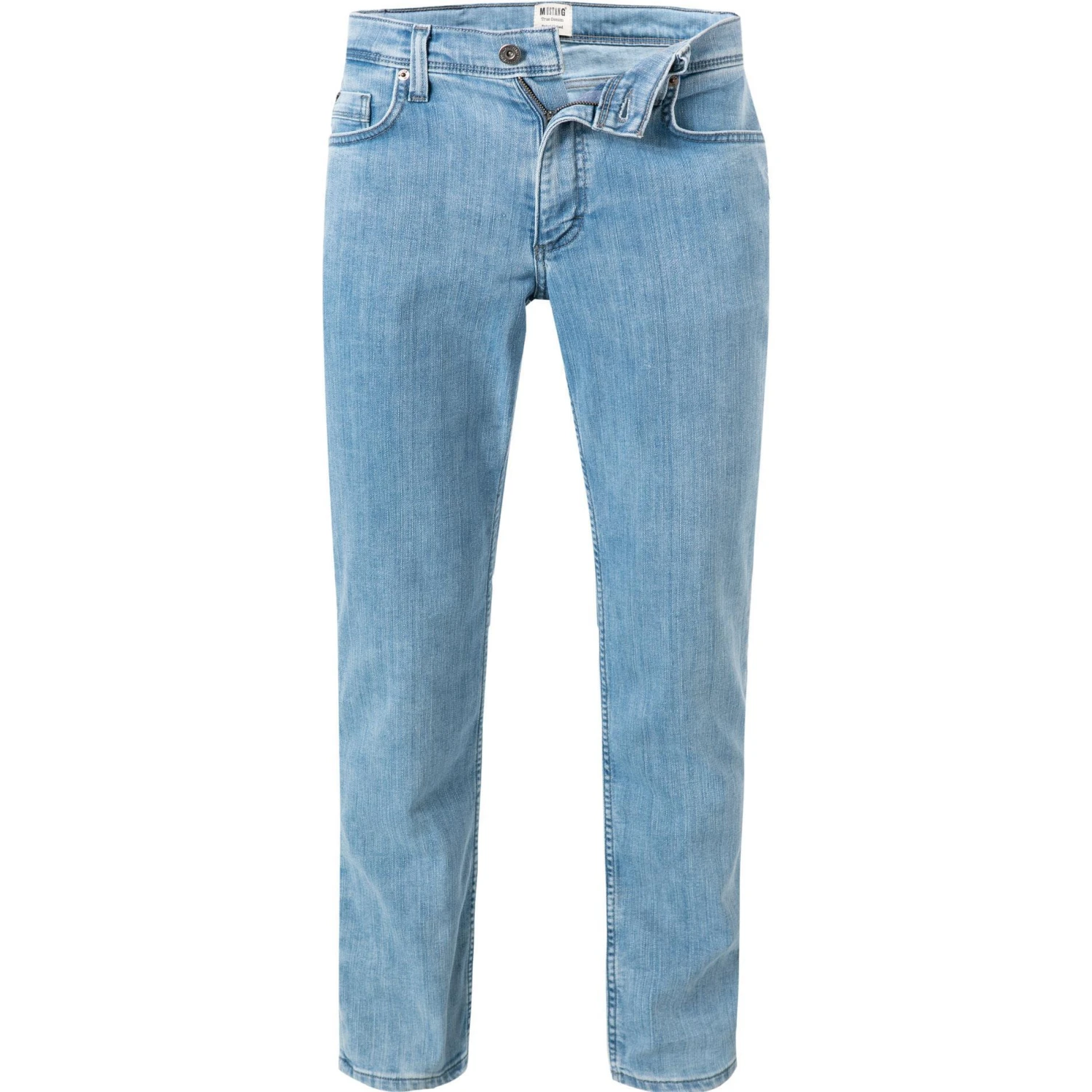 MUSTANG Jeans 1011156/5000/310 Slim Fit, Baumwoll-Stretch 9,75oz, Hellblau 1 MUSTANG Jeans 1011156/5000/310 Slim Fit, Baumwoll-Stretch 9,75oz, Hellblau