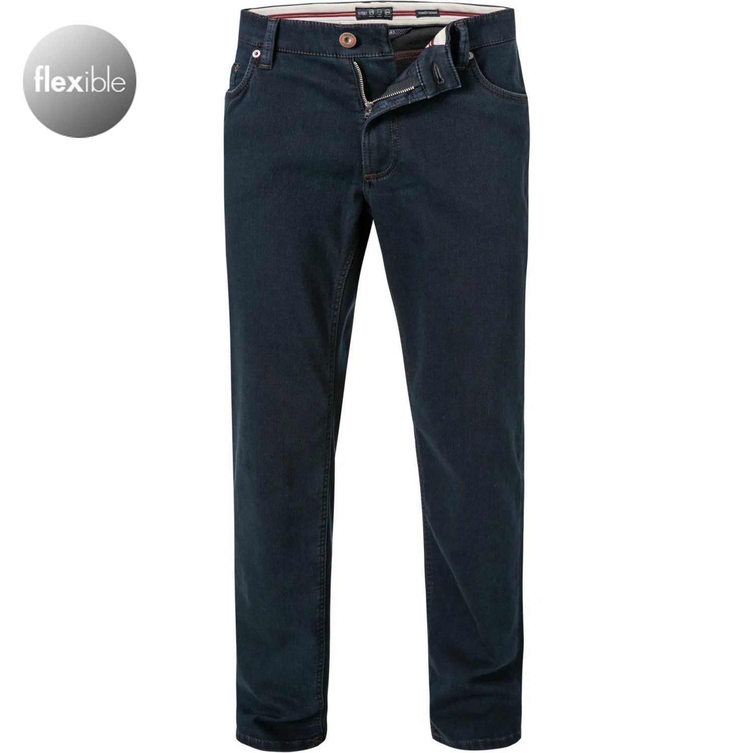 Eurex by Brax Jeans 55-6204/LUKE 059 390 20/22 Jeans Luke, Regular Fit, Baumwoll-Stretch Power Denim, Dunkelblau 1 Eurex by Brax Jeans 55-6204/LUKE 059 390 20/22 Jeans Luke, Regular Fit, Baumwoll-Stretch Power Denim, Dunkelblau