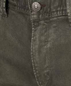 Alberto Regular Fit Pipe-DS Coloured 42471383/680 Jeans Pipe, Baumwolle T400® 9oz, Military -Jeansniedrigerpreis 371904 norm4