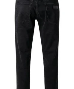 Wrangler Greensboro black Crow W15QHP363 Jeans Greensboro, Regular Straight, Baumwoll-Stretch 13oz, Schwarz -Jeansniedrigerpreis 371948 norm2