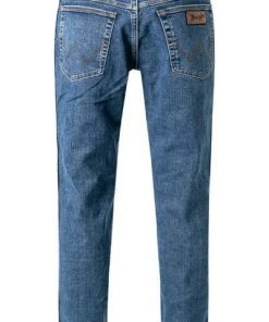 Wrangler Texas Slim Stonewash W12S33010 Jeans Texas, Slim Fit, Baumwoll-Stretch 13,75oz, Mittelblau -Jeansniedrigerpreis 371949 norm2