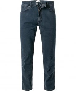 Wrangler Greensboro iron blue W15QLT35X Jeans Greensboro, Regular Straight, Baumwoll-Stretch 11,5, Blau