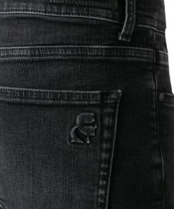 KARL LAGERFELD Jeans 265801/0/512835/990 Slim Fit, Baumwoll-Stretch 10,25oz, Schwarz 8 KARL LAGERFELD Jeans 265801/0/512835/990 Slim Fit, Baumwoll-Stretch 10,25oz, Schwarz -Jeansniedrigerpreis 372036 norm3
