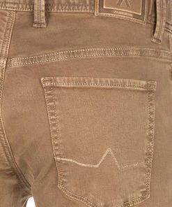 Alberto Regular Fit Pipe-DS Coloured 42471383/540 Jeans Pipe, Baumwolle T400® 9oz, Braun -Jeansniedrigerpreis 372500 norm6