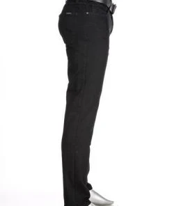 Alberto Regular Fit Pipe 60171471/999 Jeans Pipe, Baumwolle T400® 11oz, Schwarz -Jeansniedrigerpreis 372696 norm2