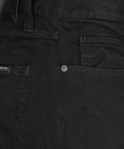 Alberto Regular Fit Pipe 60171471/999 Jeans Pipe, Baumwolle T400® 11oz, Schwarz -Jeansniedrigerpreis 372696 norm5