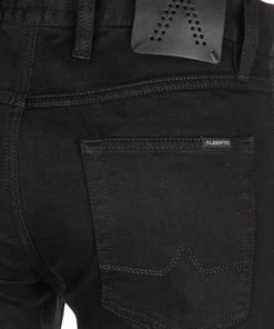 Alberto Regular Fit Pipe 60171471/999 Jeans Pipe, Baumwolle T400® 11oz, Schwarz -Jeansniedrigerpreis 372696 norm6