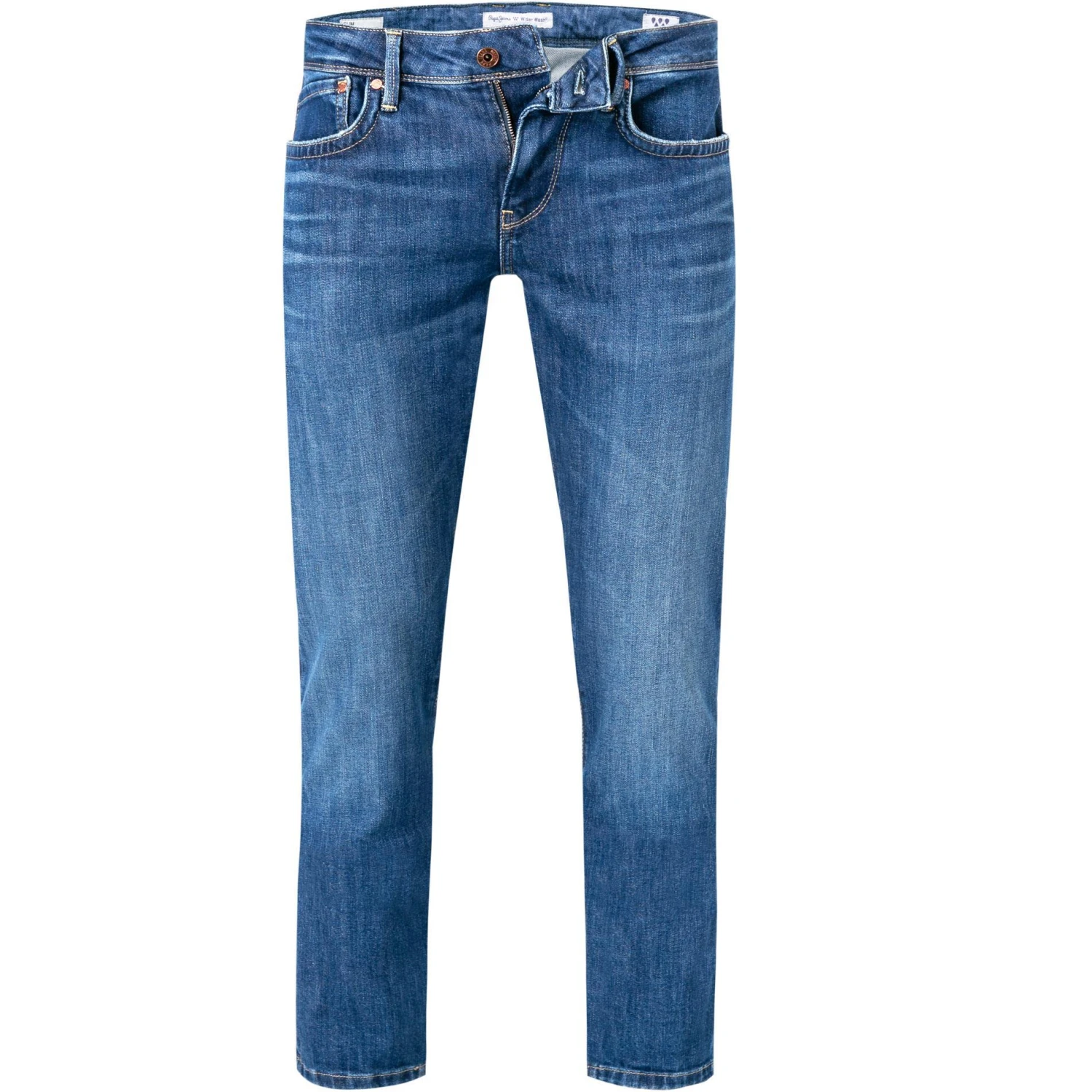 Pepe Jeans Hatch PM200823VX3/000 Slim Fit, Baumwoll-Stretch, Blau 1 Pepe Jeans Hatch PM200823VX3/000 Slim Fit, Baumwoll-Stretch, Blau