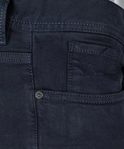 Alberto Regular Fit Pipe-DS Coloured 42471383/895 Jeans Pipe, Baumwolle T400® 9oz, Navy -Jeansniedrigerpreis 373349 norm5