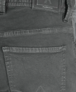 Alberto Regular Fit Pipe-DS Coloured 42471383/980 Jeans Pipe, Baumwolle T400® 9oz, Grau -Jeansniedrigerpreis 373651 norm6