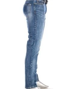 Alberto Regular Fit Pipe Authentic 89391896/883 Jeans Pipe, Baumwoll-Stretch 11oz, Blau -Jeansniedrigerpreis 373661 norm2
