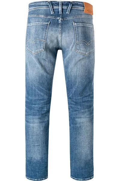 Replay Jeans Anbass M914Y.000.141 906/009 Slim Fit, Baumwolle T400 12oz, Blau 3 Replay Jeans Anbass M914Y.000.141 906/009 Slim Fit, Baumwolle T400 12oz, Blau – Bild 3