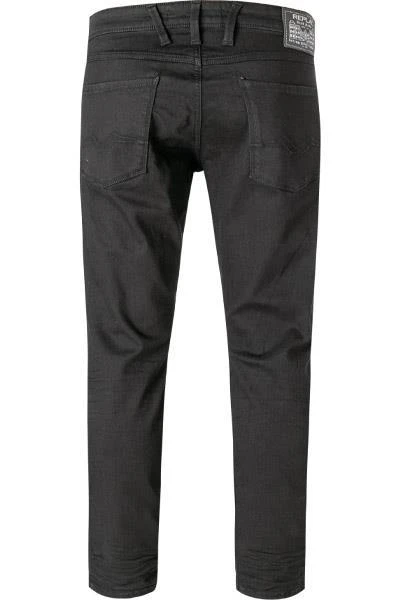 Replay Jeans Anbass M914Y.000.85B 010/098 Slim Fit, Baumwoll-Stretch 11,5oz, Schwarz 3 Replay Jeans Anbass M914Y.000.85B 010/098 Slim Fit, Baumwoll-Stretch 11,5oz, Schwarz – Bild 3