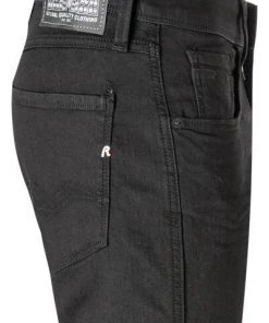 Replay Jeans Anbass M914Y.000.85B 010/098 Slim Fit, Baumwoll-Stretch 11,5oz, Schwarz 8 Replay Jeans Anbass M914Y.000.85B 010/098 Slim Fit, Baumwoll-Stretch 11,5oz, Schwarz -Jeansniedrigerpreis 374072 norm3