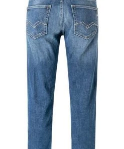 Replay Jeans Grover MA972.000.285 914/009 Straight Fit, Baumwoll-Stretch 11,5oz, Mittelblau -Jeansniedrigerpreis 374073 norm2