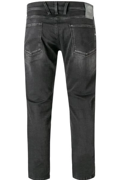 Replay Jeans Anbass M914Y.000.661 WB0/098 Slim Fit, Baumwoll-Stretch 11,5oz, Schwarz 3 Replay Jeans Anbass M914Y.000.661 WB0/098 Slim Fit, Baumwoll-Stretch 11,5oz, Schwarz – Bild 3