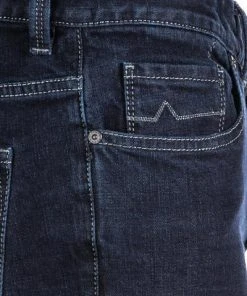 Alberto Regular Fit Pipe Authentic 42471494/897 Jeans Pipe, Baumwoll-Stretch 11oz, Navy -Jeansniedrigerpreis 374541 norm5