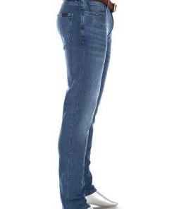 Alberto Slim Fit Slim-DS Dual Denim 42371572/898 Jeans Slim, Baumwolle T400® 10oz, Navy -Jeansniedrigerpreis 374562 norm2