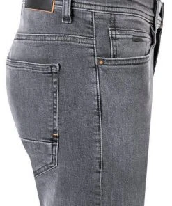 BOSS Hose Delaware 50458975/044 Jeans Delaware, Slim Fit, Baumwoll-Stretch, Grau, Silber 8 BOSS Hose Delaware 50458975/044 Jeans Delaware, Slim Fit, Baumwoll-Stretch, Grau, Silber -Jeansniedrigerpreis 374883 norm3