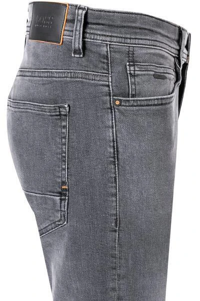 BOSS Hose Delaware 50458975/044 Jeans Delaware, Slim Fit, Baumwoll-Stretch, Grau, Silber 4 BOSS Hose Delaware 50458975/044 Jeans Delaware, Slim Fit, Baumwoll-Stretch, Grau, Silber – Bild 4
