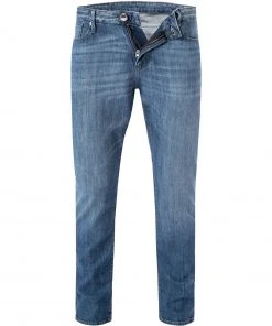 EMPORIO ARMANI Jeans 8N1J06/1D5QZ/0942 Slim Fit, Baumwoll-Stretch, Jeansblau