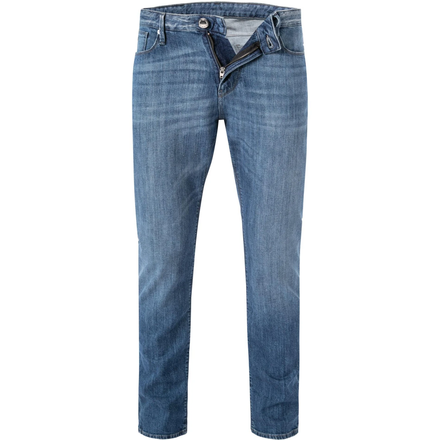 EMPORIO ARMANI Jeans 8N1J06/1D5QZ/0942 Slim Fit, Baumwoll-Stretch, Jeansblau 1 EMPORIO ARMANI Jeans 8N1J06/1D5QZ/0942 Slim Fit, Baumwoll-Stretch, Jeansblau