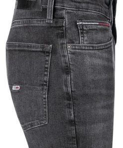 TOMMY JEANS DM0DM11143/1BZ Jeans. Slim Fit, Baumwoll-Stretch, Schwarz -Jeansniedrigerpreis 376955 norm3