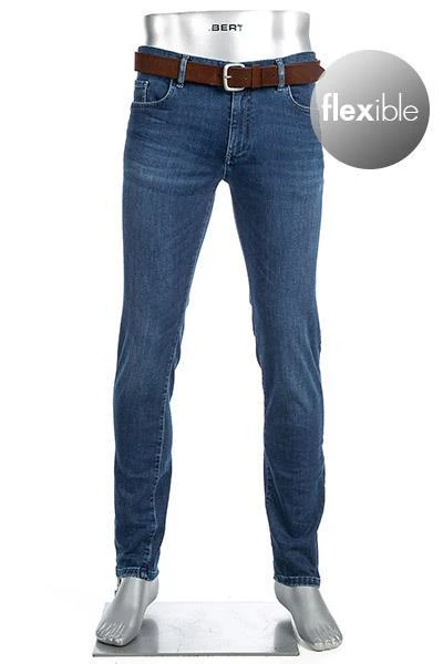 Alberto Regular Fit Pipe DS Dual FX 57371486/880 Jeans Pipe, Baumwolle T400® 10oz, Dunkelblau 2 Alberto Regular Fit Pipe DS Dual FX 57371486/880 Jeans Pipe, Baumwolle T400® 10oz, Dunkelblau – Bild 2