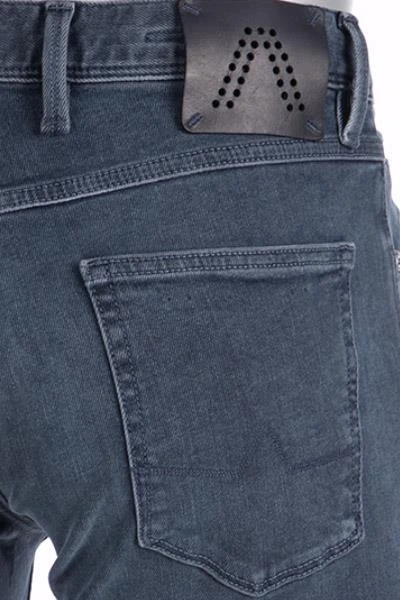 Alberto tapered Fit Robin-DS Organic 61871480/880 Jeans Robin, Bio Baumwoll-Stretch 12oz, Dunkelblau 7 Alberto tapered Fit Robin-DS Organic 61871480/880 Jeans Robin, Bio Baumwoll-Stretch 12oz, Dunkelblau – Bild 7