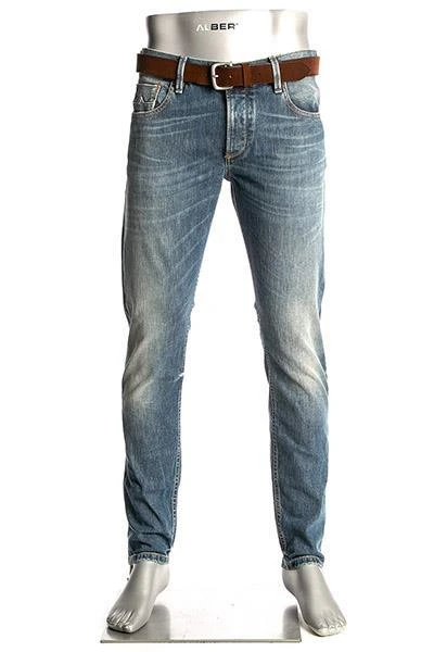 Alberto Tapered Fit Slipe Japan Denim 69491468/818 Jeans Slipe, Baumwolle 11,5oz, Hellblau 2 Alberto Tapered Fit Slipe Japan Denim 69491468/818 Jeans Slipe, Baumwolle 11,5oz, Hellblau – Bild 2
