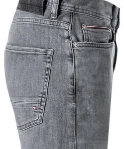 Tommy Hilfiger Jeans MW0MW19894/1B6 Straight Fit, Baumwoll-Stretch, Grau -Jeansniedrigerpreis 378130 norm3